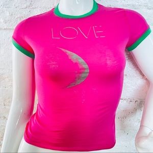 lucky Brand top pink size XS excellent condition